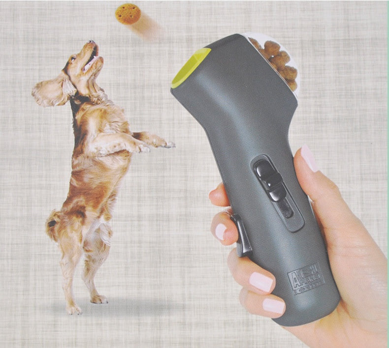 Automatic Dog Treat Launcher - Interactive Training Toy